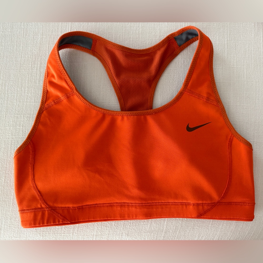 Nike Dri-Fit Orange Sports Bra